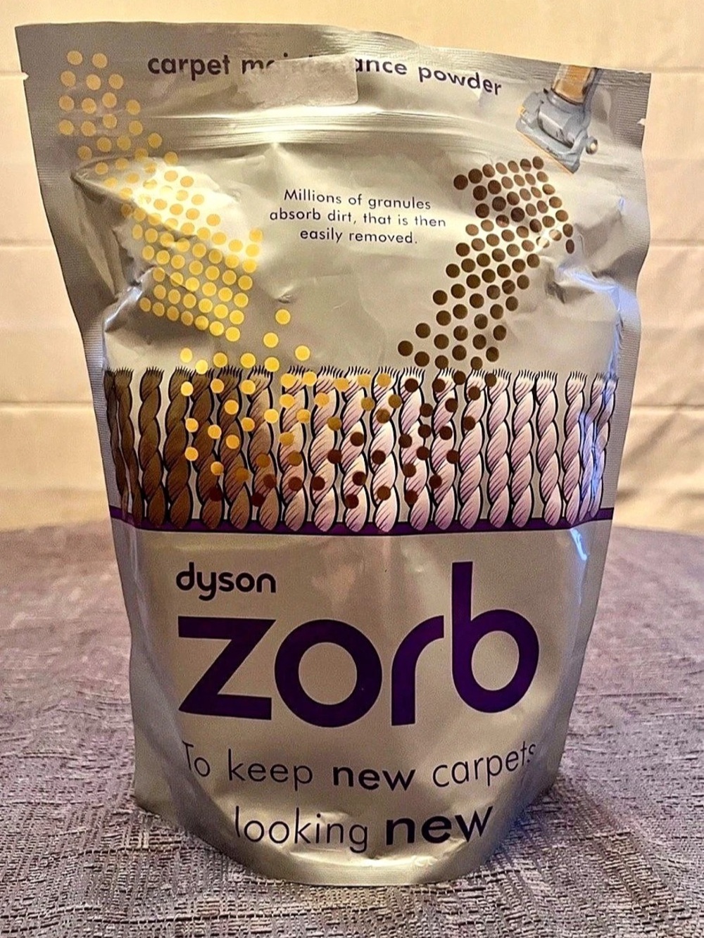 Dyson Zorb Carpet Maintenance Powder NWT